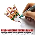 thumbnail image 1 of Colgante de Árbol de Navidad BuyWeek Diseño de Alce, 1 of 6