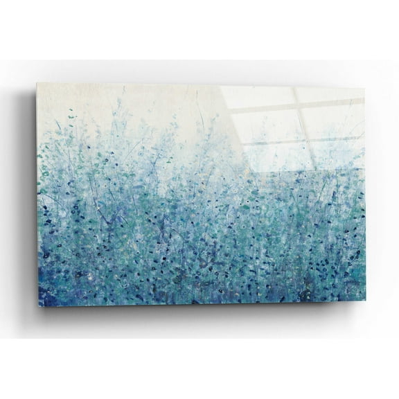 Epic Art 'Misty Blues II' by Tim O'Toole, Acrylic Glass Wall Art, 24"x16"