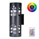 thumbnail image 2 of Lámpara De Jardín De 20W Con Cabezales Dobles Ip65, Lámparas De Pared Led Impermeables, Lámpara De Pared Para Exteriores, Rgb Y Blanco Cálido Advancent HA024452-04, 2 of 6