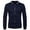 Navy, variant on Men's Lightweight Golf Baseball Jackets Casual Track Jackets for Men Waffle Bomber Jacket Windbreaker Varsity Coat with Zipper Sizes S-2XL White