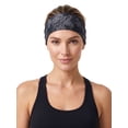 thumbnail image 4 of Luxtrada Sports Headbands for Men Women Non-Slip & Moisture Wicking Elastic Yoga Headband Hairband for Working Out, Running, Gym, Cycling (Camo Gray), 4 of 10