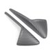 thumbnail image 4 of 2 Piezas de Cubierta de Protección de Cámara Lateral Compatible con Tesla Model 3 Model Y 2021 Molduras Decorativas ABS Accesorios para Exteriores de Fibra de carbono mate Soledad Protección de cámara lateral, 4 of 7