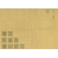 thumbnail image 1 of Ahgly Company Indoor Rectangle Abstract Brown Modern Area Rugs, 8' x 12', 1 of 4