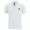 White, variant on Men's Polo Shirts Business Breathable Slim Fit Short Sleeve Tops Button Up Collared Performance Golf Casual T Shirts for Man Black L