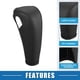 thumbnail image 4 of Cubierta para maletero de coche, pomo de palanca de cambios para Chevy Sonic 2012-2020, piel sintética, puntos negros, 4 of 7