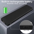 thumbnail image 3 of 2.4G Receptor USB inalámbrico Air Mouse Voice Control remoto IR Learning para TV Box Ndcxsfigh Para estrenar, 3 of 9