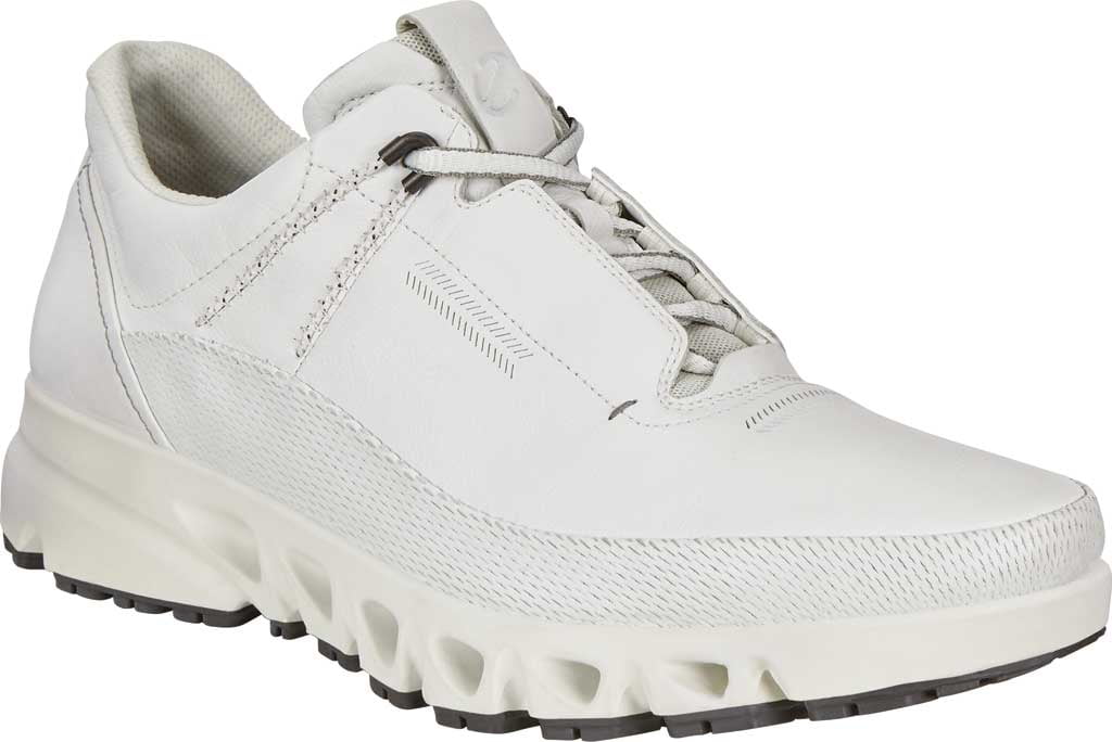 Men's ECCO Multi-Vent GORE-TEX waterproof Hiking Shoe White Cow Leather M -