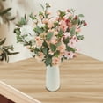 thumbnail image 5 of Hadanceo Artificial Flowers Simulation 5 Heads Roses Long-lasting Natural-Looking Realistic Lifelike Vibrant Colored Flowers, 5 of 8