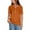 Orange, variant on Workout Shirts Women Loose Womens Blouses for Work Short Sleeve Shirts for Women