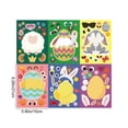 thumbnail image 3 of AURIGATE Easter Basket Stuffers Bunny Sticker Crafts 5.9x8.26in 6-Pack Paper DIY Craft Kits for Spring Holiday Party Favors & Home Decor, 3 of 9