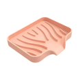 thumbnail image 4 of Silicone Soap Dish Holder Self Draining Soap Tray Bathroom Kitchen Soap Rack;, 4 of 8