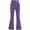 P26 Purple, variant on Tfken Child Soft Comfy Pants School Daily Wear Flare Yoga Legging Pants Girls High Waist Stretch Print Kids Casual Clothes Size 9-10 Years Black