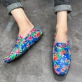 thumbnail image 5 of Men's Casual Loafers Slip On Leather Shoes Lightweight Driving Shoes Moccasins Classic Penny Loafer Flats Boat Shoes Big Size, 5 of 10