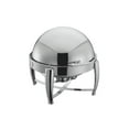 thumbnail image 3 of HUBERT® Chafer with Roll Top Round 6 Quart Stainless Steel- 20 1/4 L x 19" W x 18 1/2 H, 3 of 3