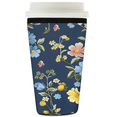 thumbnail image 2 of Insulated Neoprene Cup Sleeve, Reusable Drink Sleeve for Iced Coffee, Beverage Holder for Hot and Cold, Fits 16 to 32 Oz Tumblers, Retro Floral, 2 of 8