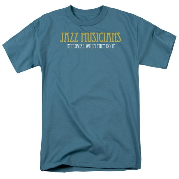 Jazz Musicians Do It Officially Licensed Adult T Shirt