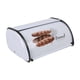 thumbnail image 3 of con tapa enrollable y forma de tambor de metal, soporte para almacenar pan para cafetería, 3 of 9