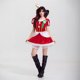 thumbnail image 5 of Delicados trajes de Navidad para el escenario Vestido de Navidad La Reina se vistió como un traje de actuación para la fiesta de un grupo de baile de pub, 5 of 5