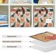 thumbnail image 4 of Yayeee Foldable Storage Basket for Shelves with Handles Set of 2 Waterproof Cloth Bins, Cats and Hearts, 4 of 7