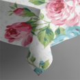 thumbnail image 4 of Pioneer Flower Floral Print Pattern Rectangle Tablecloth 60"x102",Waterproof Polyester Rectangle Table Cloth, Wipeable Spillproof Polyester Tablecloth for Dining, Camping, Indoor and Outdoor, 4 of 6