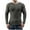 Army Green, variant on Fesfesfes Long Sleeve Shirt for Men Casual Solid Round Neck Pullover Long Sleeve Sweater Slim Fit Bottoming Knit Top Sale Items