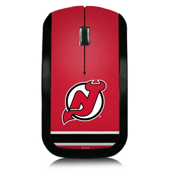 New Jersey Devils Stripe Wireless Mouse