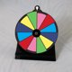 thumbnail image 5 of Rueda de premios acrílica arcoíris de 8 pulgadas con 12 ranuras, rueda giratoria de borrado en seco con soporte, ruleta de la fortuna DIY, accesorios para juegos de mesa de fiesta, 5 of 7
