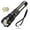 Black, variant on Ruroz 120000 Lumens Rechargeable Flashlights, Super Bright Tactical Flashlight with 5 Modes and Zoomable, IPX7 Waterproof, Usb LED Flashlight for Emergencies, Camping, Home