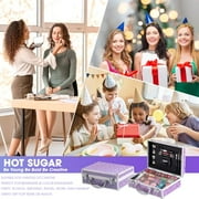 Hot Sugar Complete Makeup Kit for Teenage Girls & Women - Delightful Makeup Set for Kids 10-12 with Essential Products - Includes Tools, Brushes, Eyeshadows, and More! (Purple Heart)