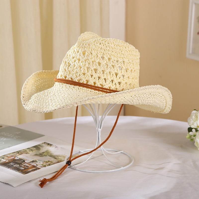 Women Cowboy Hat Shapeable Brim, Beach 