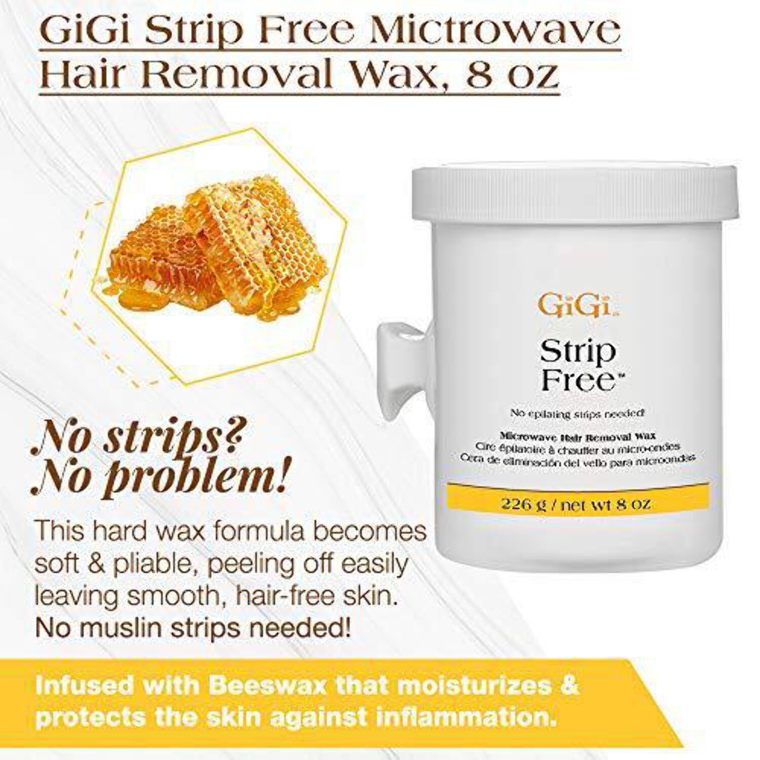 Gigi Strip Free Microwave Wax (Size : 8 oz) - image 4 of 9