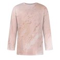 thumbnail image 4 of Men'S Round Neck Three-Quarters Sleeve Top Casual Fashion T-Shirt 3XL, 4 of 5