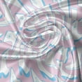 thumbnail image 7 of Ambesonne Fashion Valance & Curtain, Floral Pattern Rain Boots, 55"x36", Soft Pink Deep Sky Blue, 7 of 7