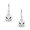 Silver, variant on Cat Dangle Earrings For Women 925 Sterling Silver Animal Earrings Minimalist Cat Face Earrings