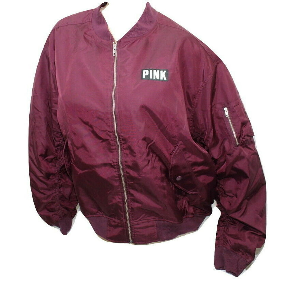 Victoria's Secret Victoria's Secret Pink Flight Jacket Coat Bomber