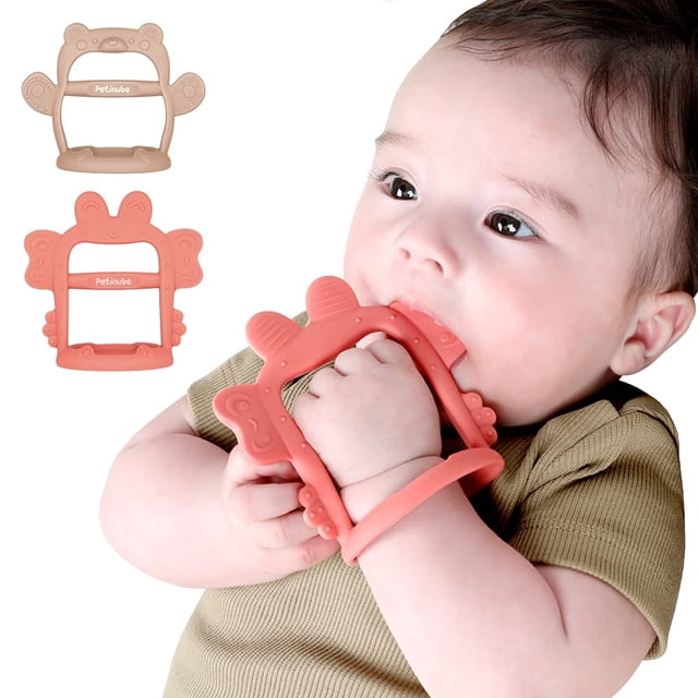 PETINUBE Anti-Drop Silicone Baby Wrist Teether Calmante Chui PETINUBE PETINUBE