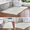 thumbnail image 2 of SINGES Super Soft Shaggy Rugs Fluffy Carpets 70.87 x 39.37 inch Indoor Modern Plush Area Rugs for Living Room Bedroom Kids Room Nursery Home Decor, Upgrade Anti-Skid Durable Rectangular Fuzzy Rug, 2 of 3