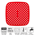 thumbnail image 3 of Reusable Silicone Air Fryer Liners 3 Pack, Easy Clean Air Fryer Accessories, Non Stick, AirFryer Accessory, 3 of 5