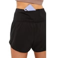 thumbnail image 3 of PacificPlex Womens High Waist Athletic Running Sport Track Shorts With Phone Pocket, 3 of 4