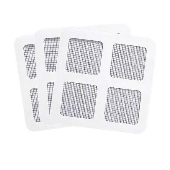 Floor Drain Sticker Shower Hair Catcher Mesh Strong Drain Collector Bathroom Accessories Strainers Filter Mesh Stickers