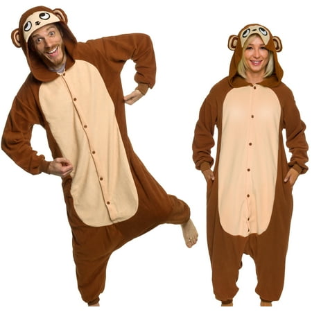 

Monkey Gorilla Animal Costume Unisex Adult Plush One Piece Cosplay by Silver Lilly (Medium)
