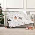 thumbnail image 7 of Yayeee Throw Blanket for Couch Soft Warm 50" x 60" Sofa Chair Bed Decoration, Ghost Design, 7 of 7