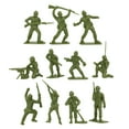 thumbnail image 3 of Tim Mee Toy Plastic Army Men - Figuras de soldados de la Segunda Guerra Mundial Od Green de 28 piezas - Hecho en EE. UU., 3 of 5