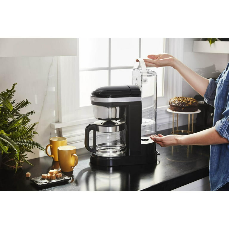 KitchenAid 3-Cup Stainless Steel Residential Coffee Maker at