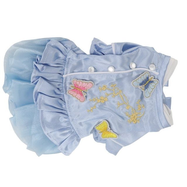 Ropa de estilo chino para mascotas Bling Bling Cheongsam para perros
