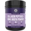 Left Coast Performance Collagen Peptides Powder Organic with Organic Bone Broth Protein, Grass Fed - 16 oz