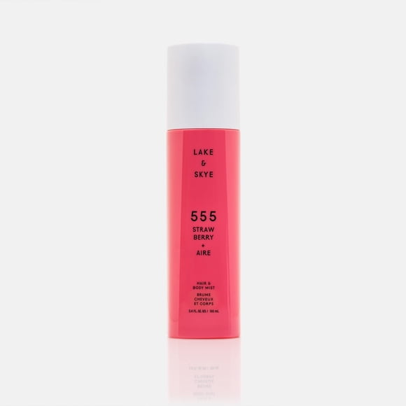Bruma para cabello y cuerpo Lake & Skye 555 Strawberry + Aire 100 ml