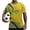 Brasil,Yellow, variant on Spain Flag Youth Soccer Jersey Men Football Clothes Quick Dry Breathable Athletic Soccer T-Shirts Short Sleeve Sports Top for Men and Big Boys S-4XL