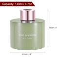 thumbnail image 2 of HARFINGTON 4pcs Empty Glass Diffuser Bottle 140ml/4.7oz Refillable Fragrance Accessories Aromatherapy Jar Container for Replacement Reed Diffuser DIY Home Bathroom Green with Gold Tone Cap, 2 of 6