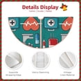 thumbnail image 5 of Bingfone Christmas Tree Skirt Mat Christmas Decoration Interior 36"-Medical Elements, 5 of 8